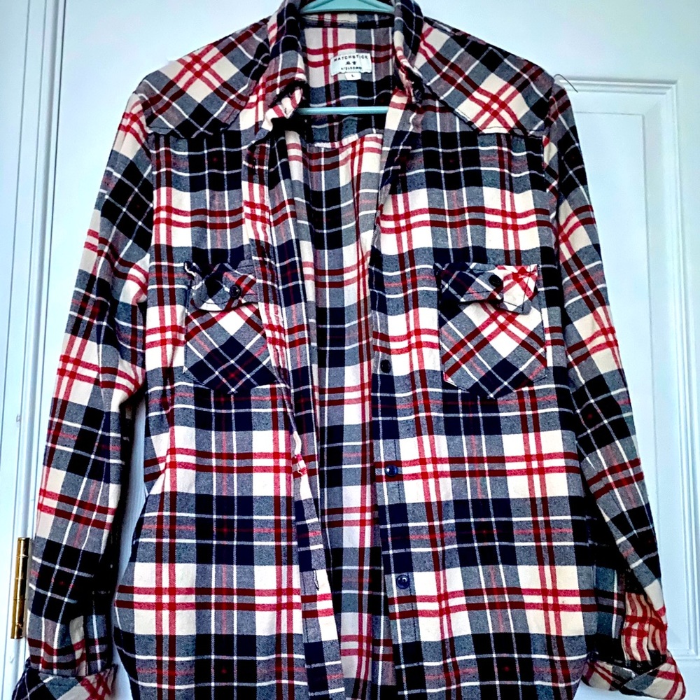 NWOT Tunic Flannel 🤍